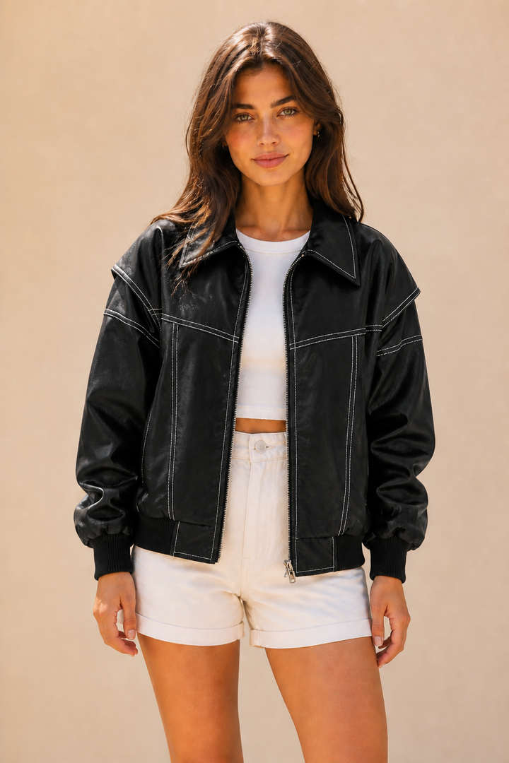 Veera | Moderni bomber-takki