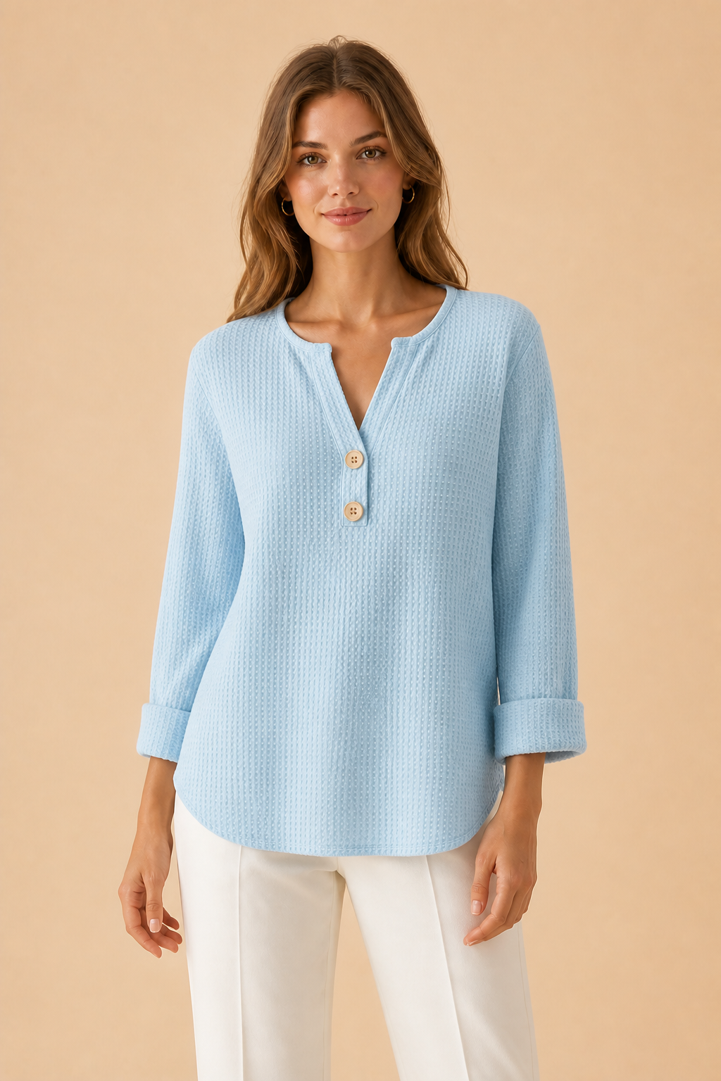 Lucinda | Henley-nappipusero