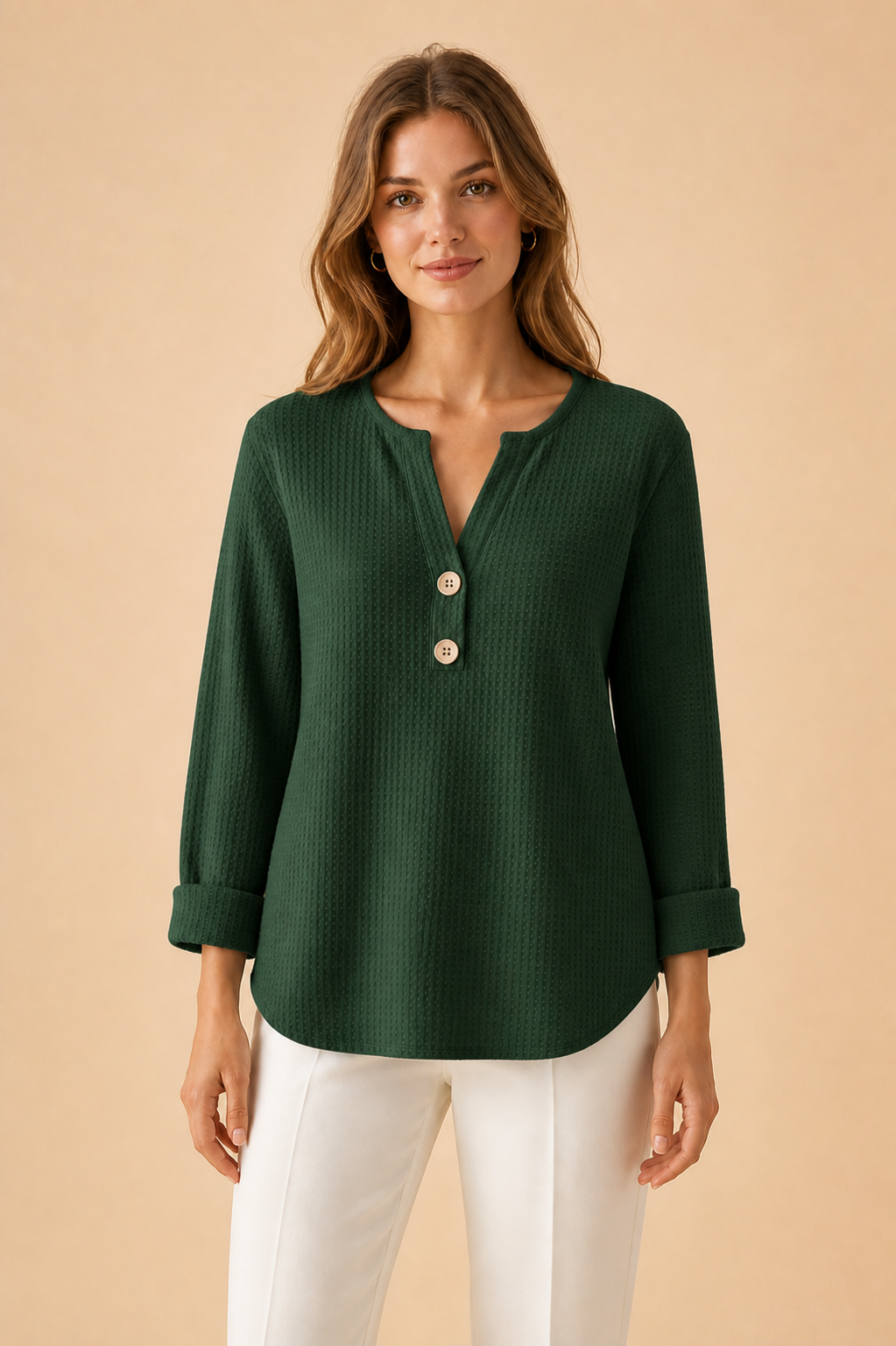 Lucinda | Henley-nappipusero