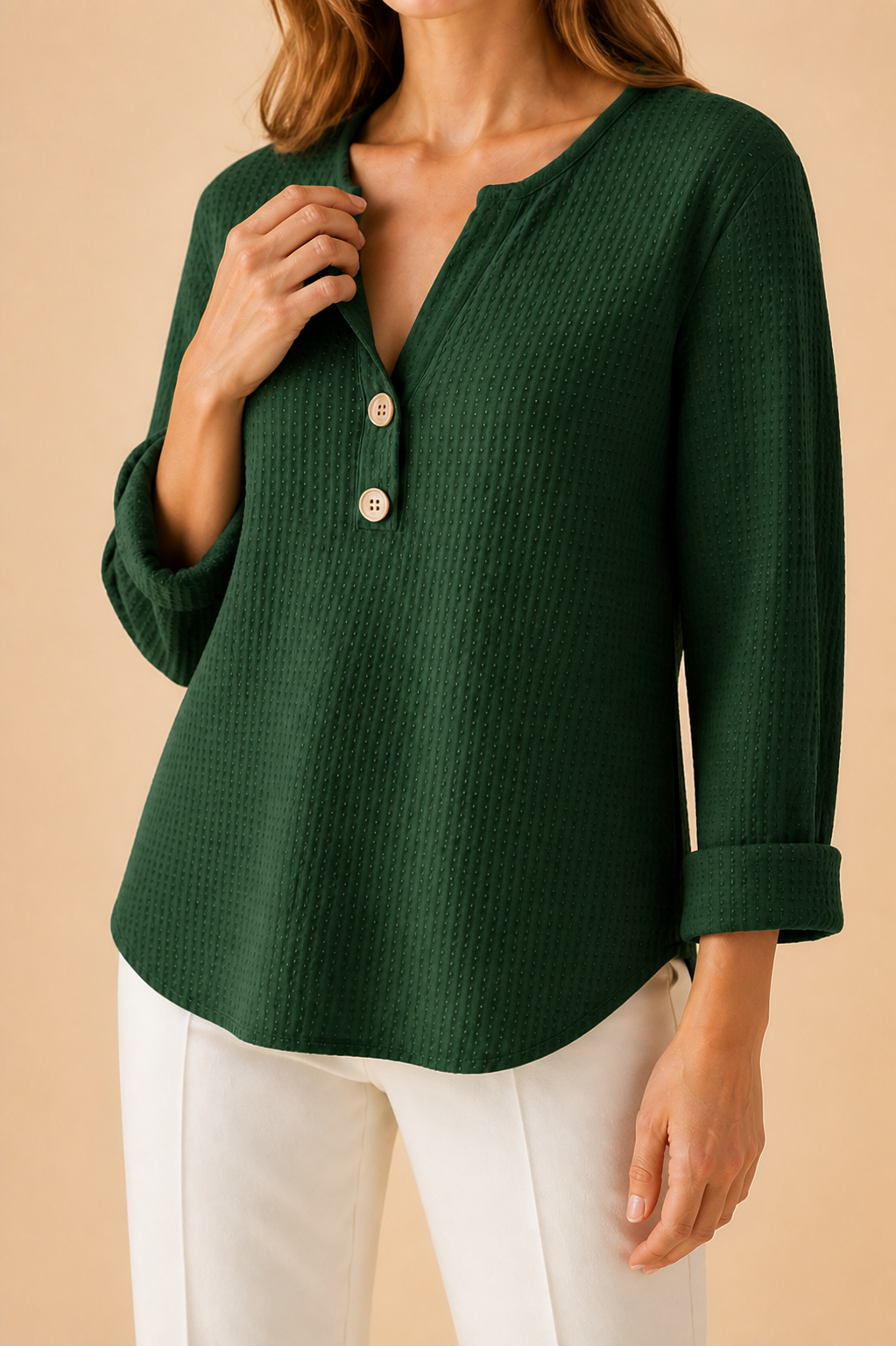 Lucinda | Henley-nappipusero