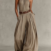Rosanna – Boho Wide Leg Jumpsuit