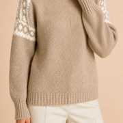 Livia | Kuviollinen neulepusero