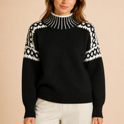 Livia | Kuviollinen neulepusero