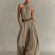 Rosanna – Boho Wide Leg Jumpsuit