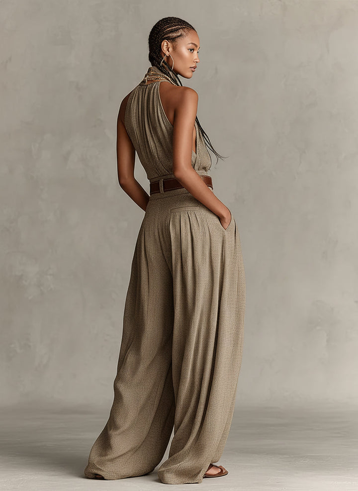 Rosanna – Boho Wide Leg Jumpsuit