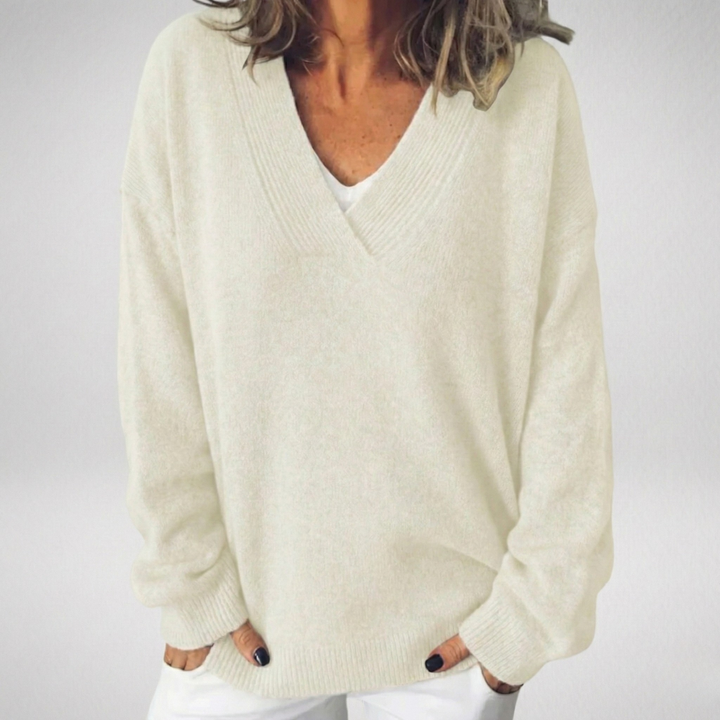 Cashmere V-Neck Jumper