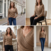 Anne™ -  Luxuriöses Oberteil mit V-Ausschnitt