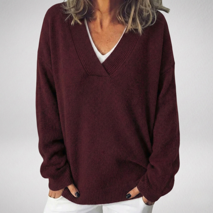 Cashmere V-Neck Jumper