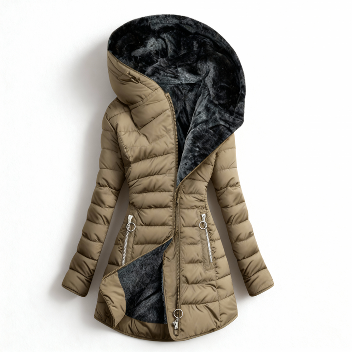 Beatrice™ | Warm Coat with Faux Fur Lining