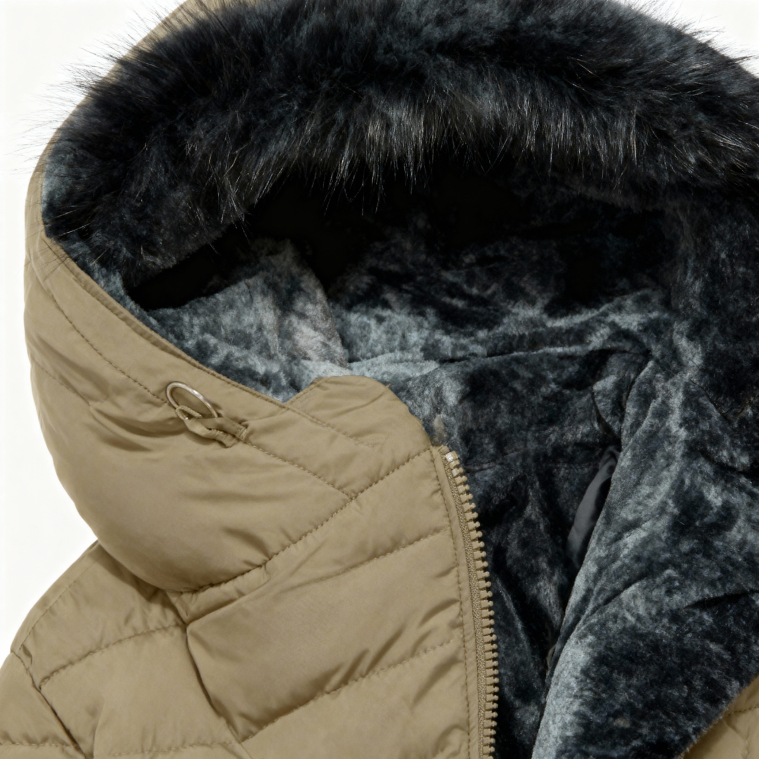 Beatrice™ | Warm Coat with Faux Fur Lining