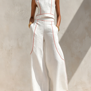 Harper | Linen Contrast Set