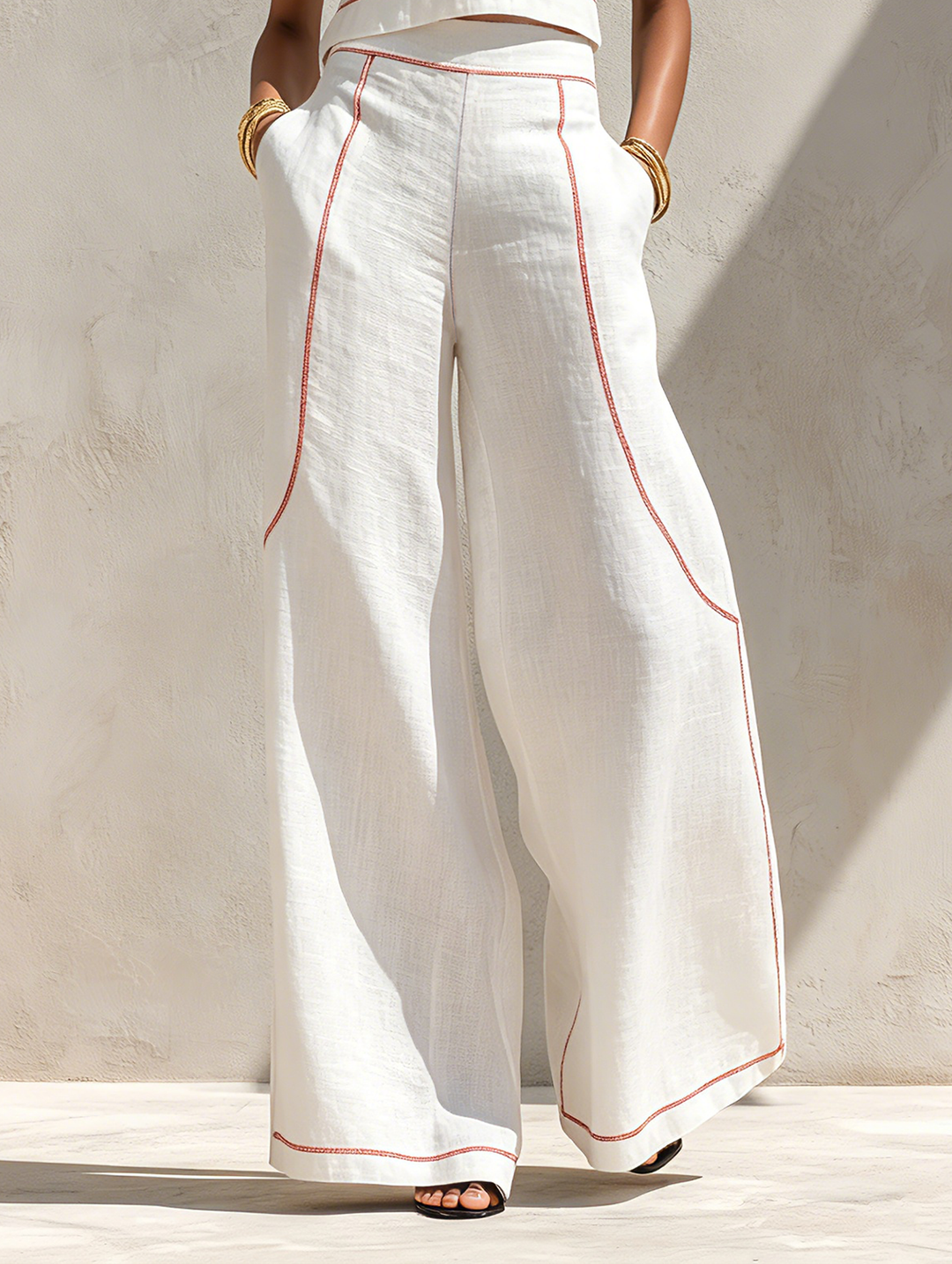 Harper | Linen Contrast Set