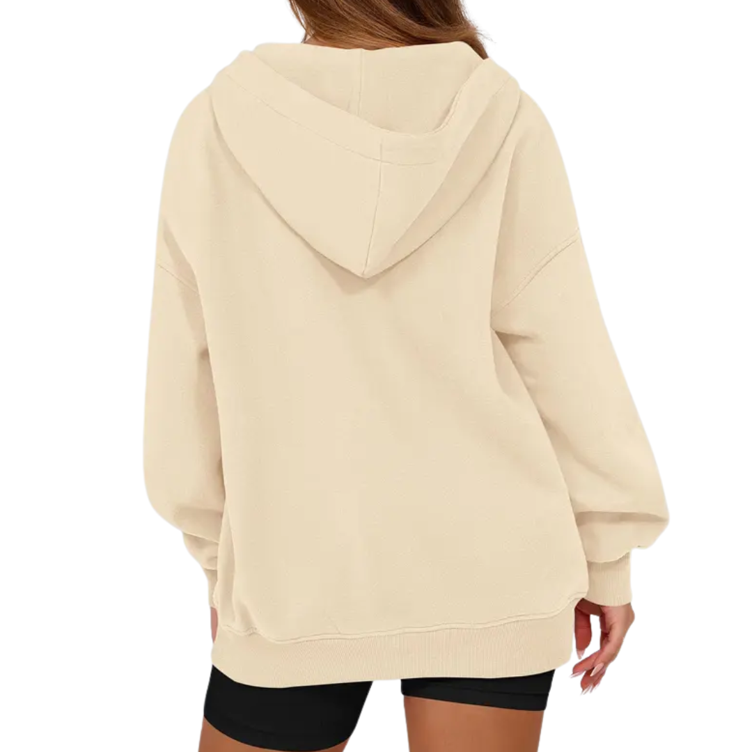 Livia | Ylikokoinen Fleece-Huppari