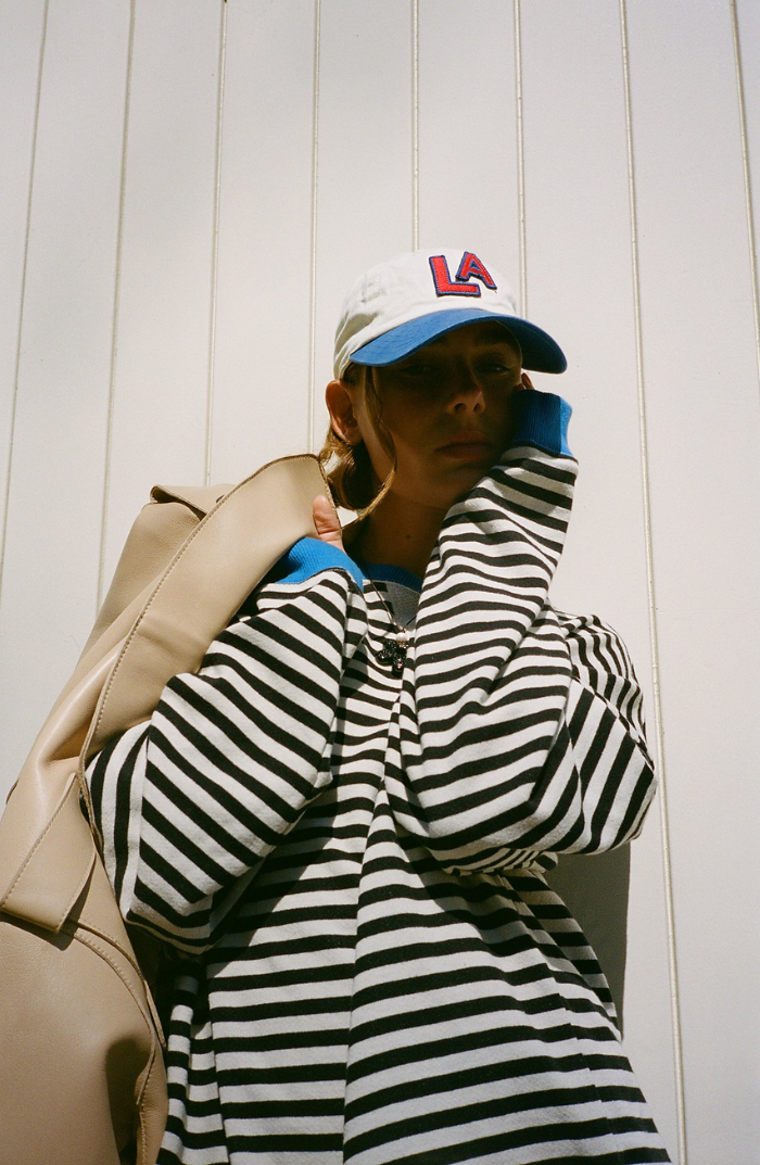 Isabelle | Raidallinen ylisuuri neule