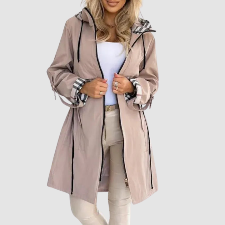 Ollie Waterproof and Windproof Zip Coat