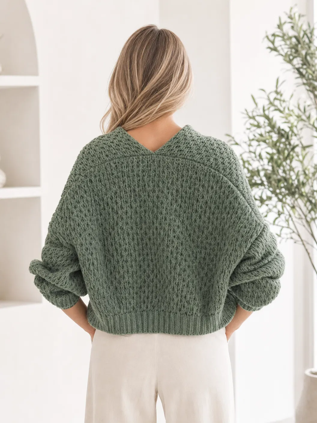 Mira | Rentouttava neulecardigan