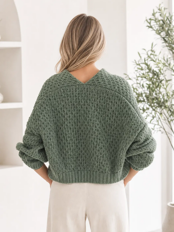 Mira | Rentouttava neulecardigan