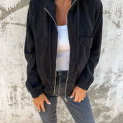 Ariellee™ - veste décontractée avec capuche et fermeture éclair