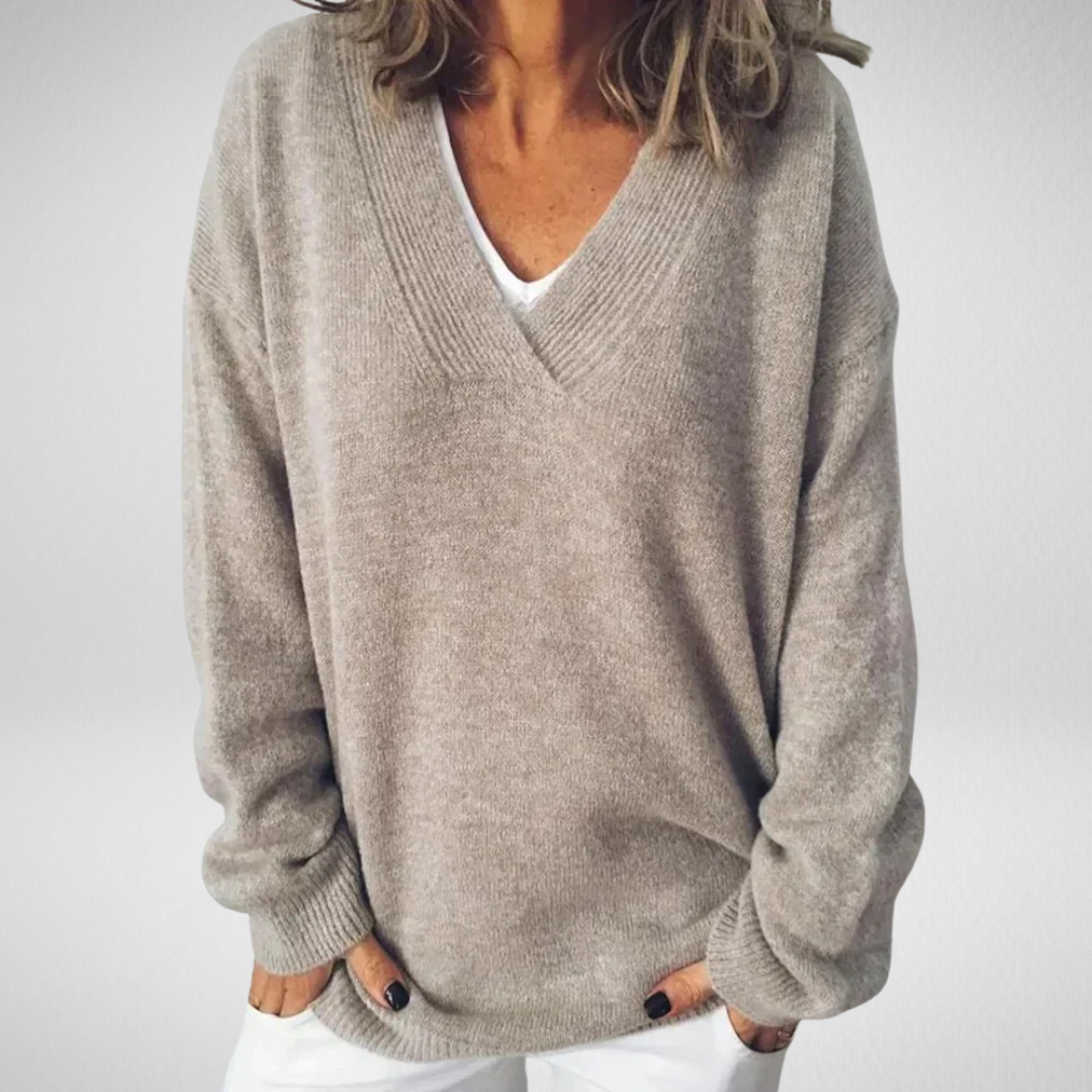 Cashmere V-Neck Jumper