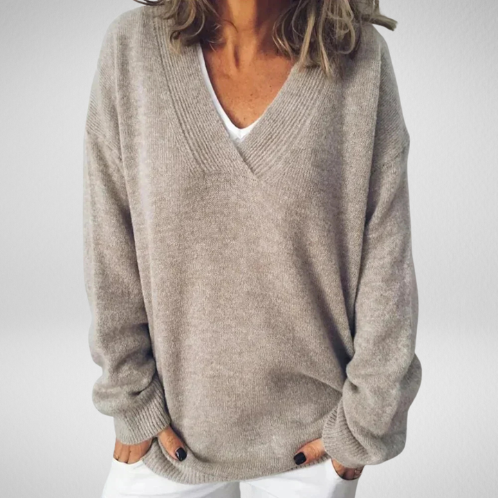 Cashmere V-Neck Jumper