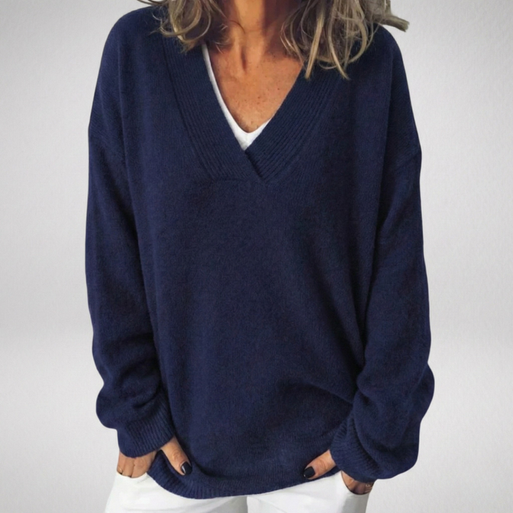 Cashmere V-Neck Jumper