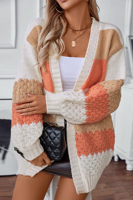 Rosalba | Cardigan oversize aperto sul davanti