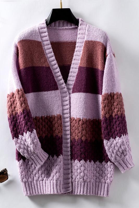 Rosalba | Cardigan oversize aperto sul davanti