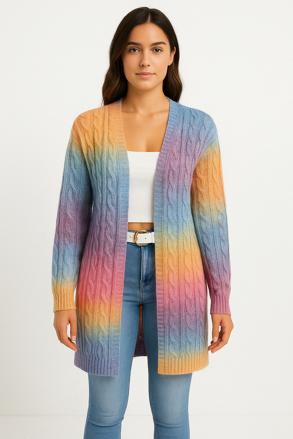 Emilia | Cardigan lungo in maglia morbida