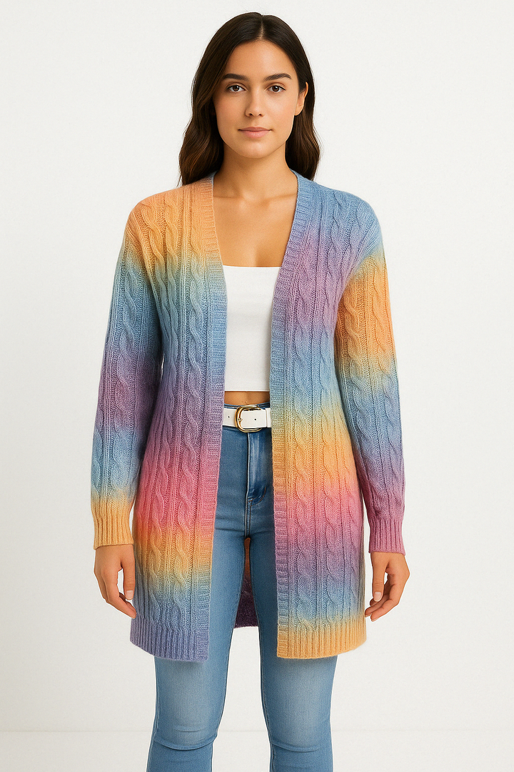 Emilia | Cardigan lungo in maglia morbida