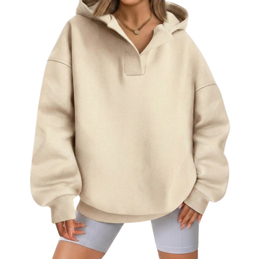 Livia | Ylikokoinen Fleece-Huppari