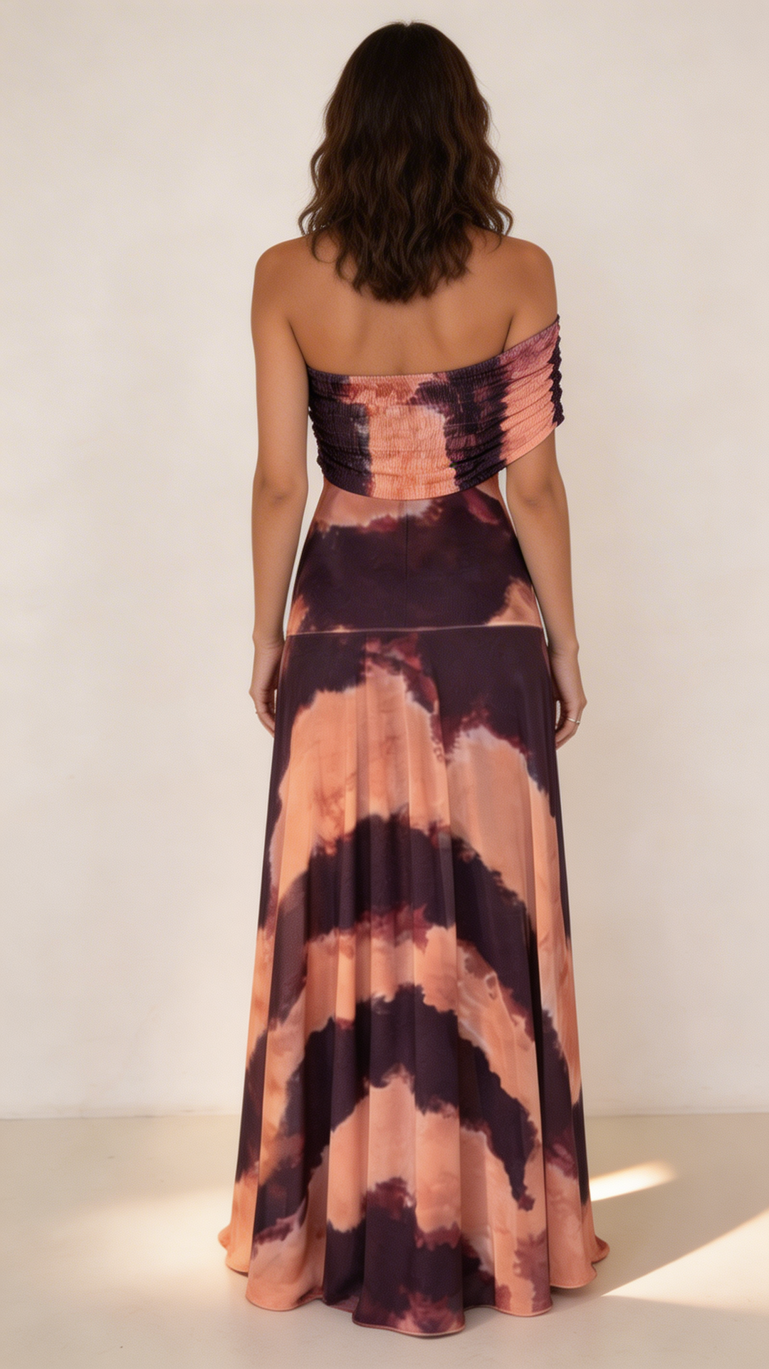 Sol | Pitkä tie dye -mekko