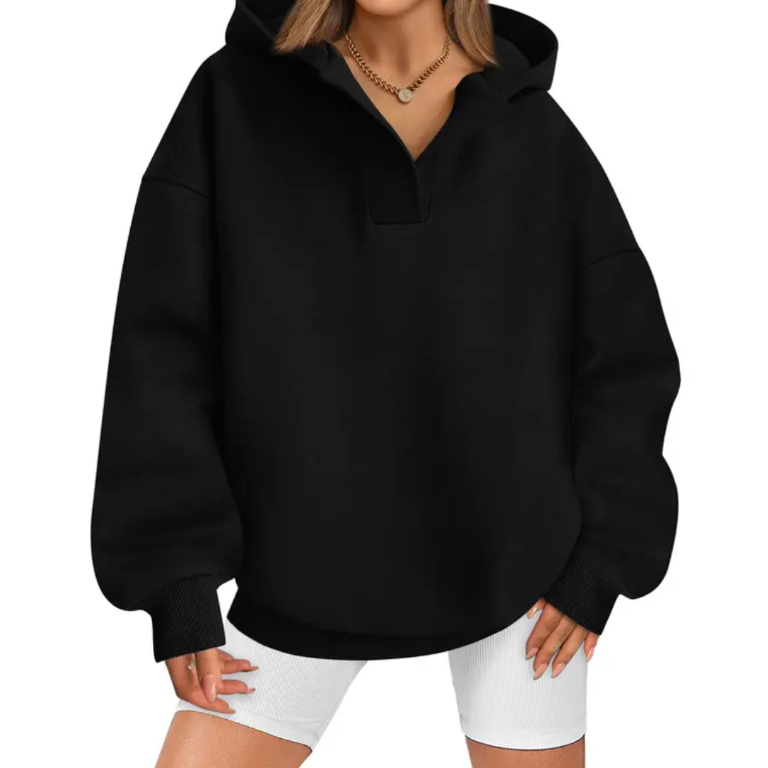 Livia | Ylikokoinen Fleece-Huppari
