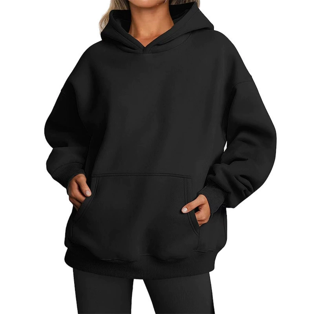 Elina | Ylipitkä Fleece-Huppari