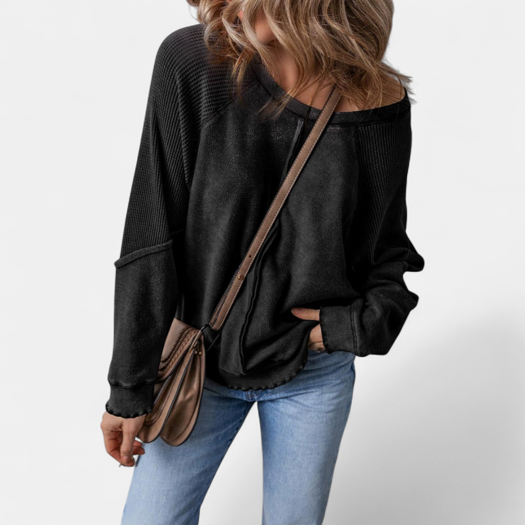 Elena | Rentouttava Patchwork Huppari