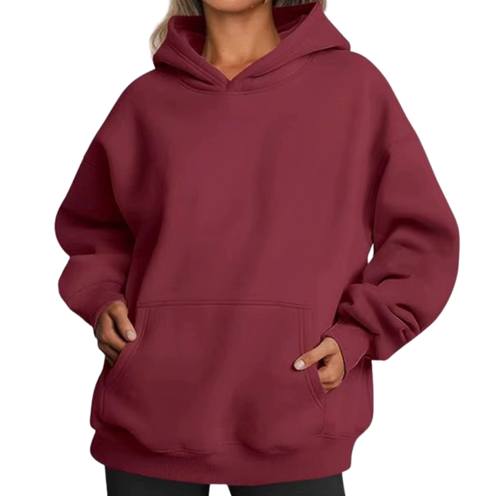 Elina | Ylipitkä Fleece-Huppari