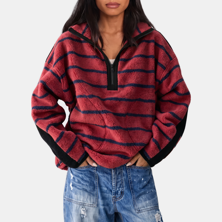 Claudine | Rentoa teddy fleece -huppari