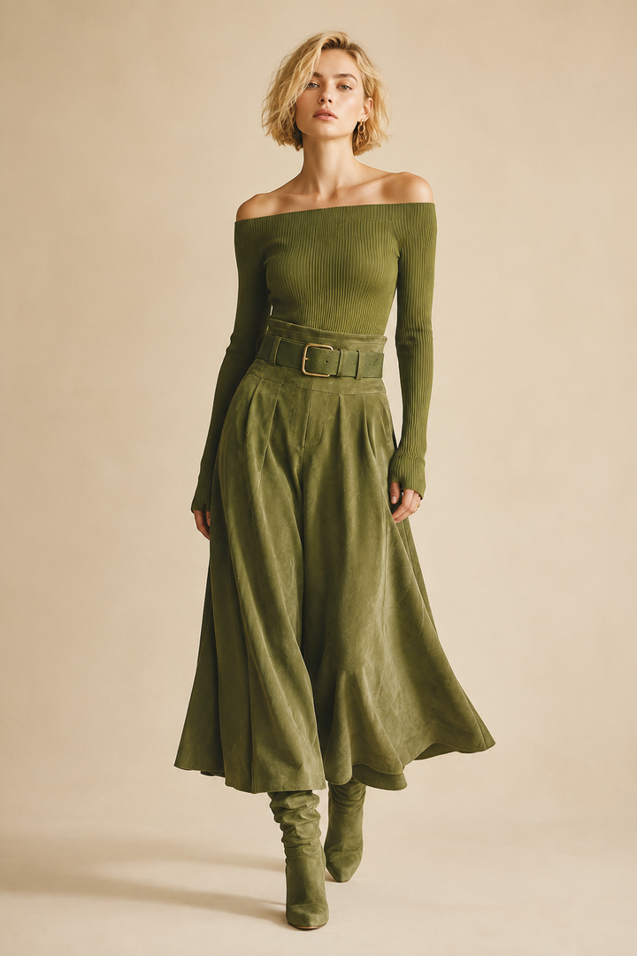 Karoliina | Conjunto com top e saia midi