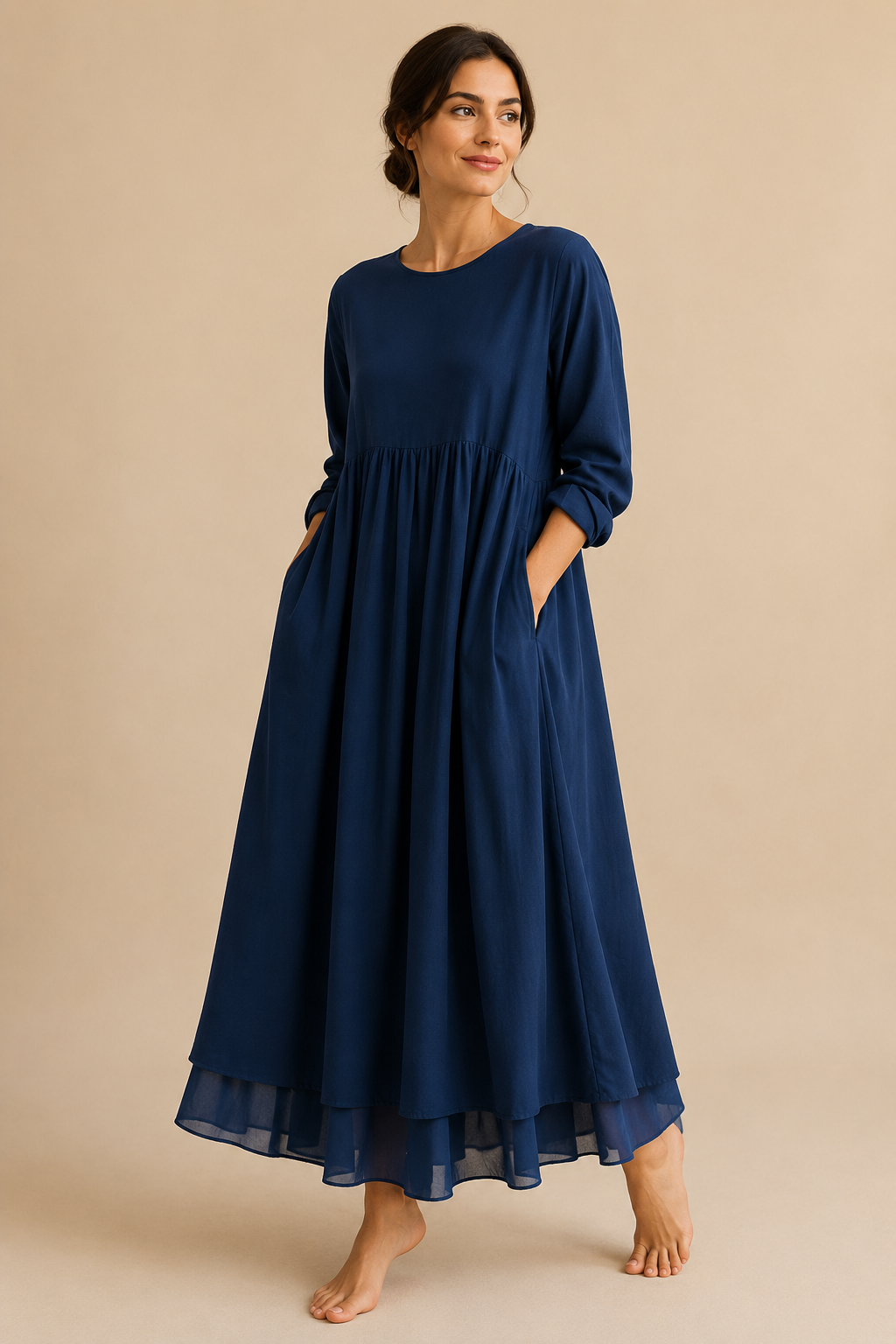 Loralya | Afslappet og elegant maxikjole