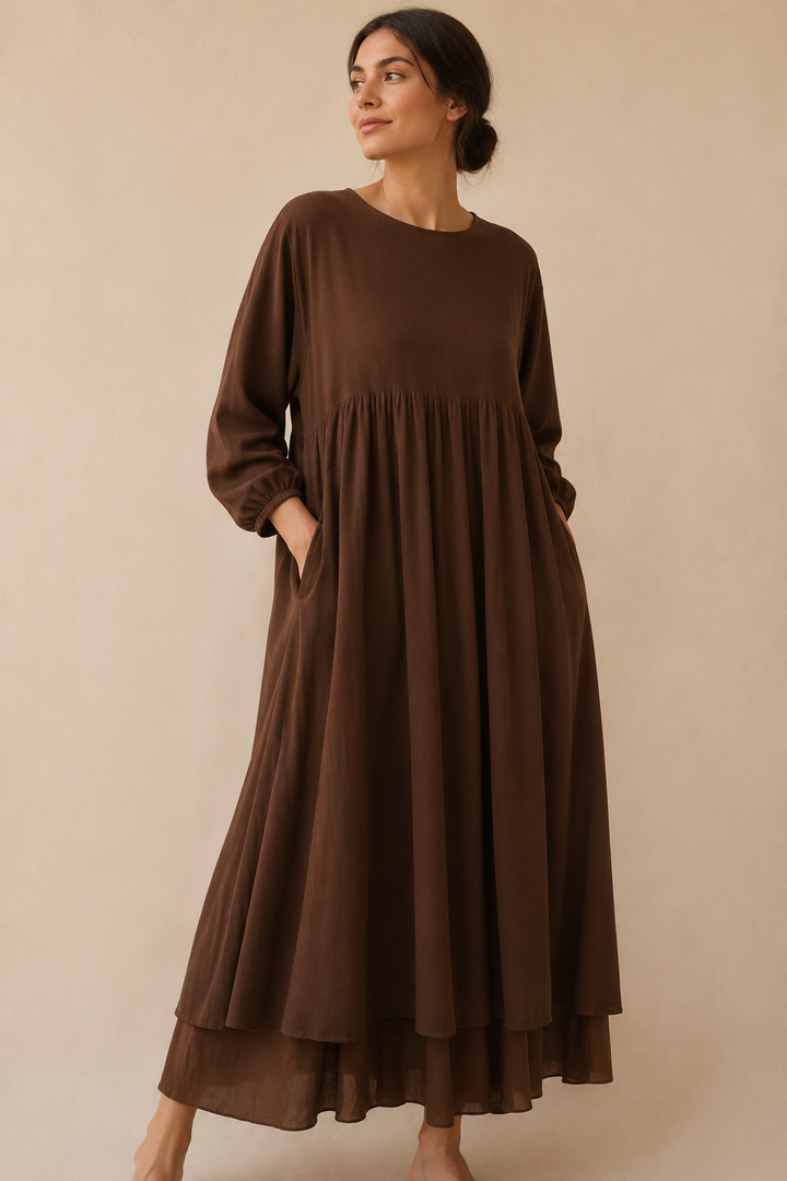 Loralya | Afslappet og elegant maxikjole