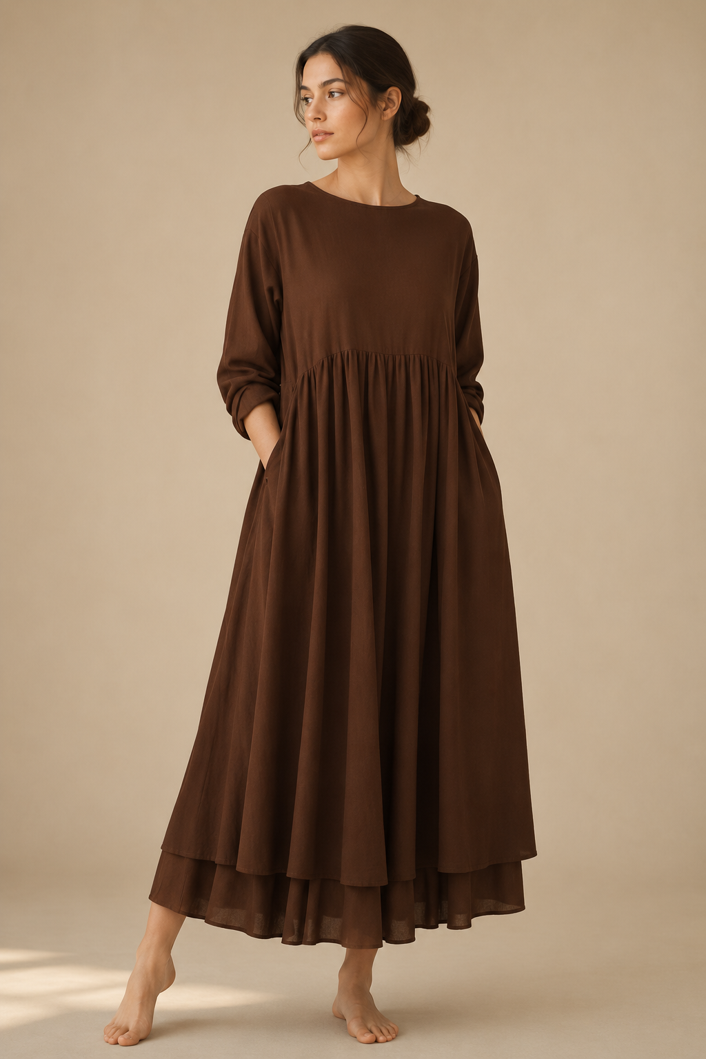 Loralya | Afslappet og elegant maxikjole