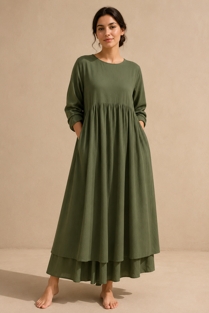 Loralya | Afslappet og elegant maxikjole