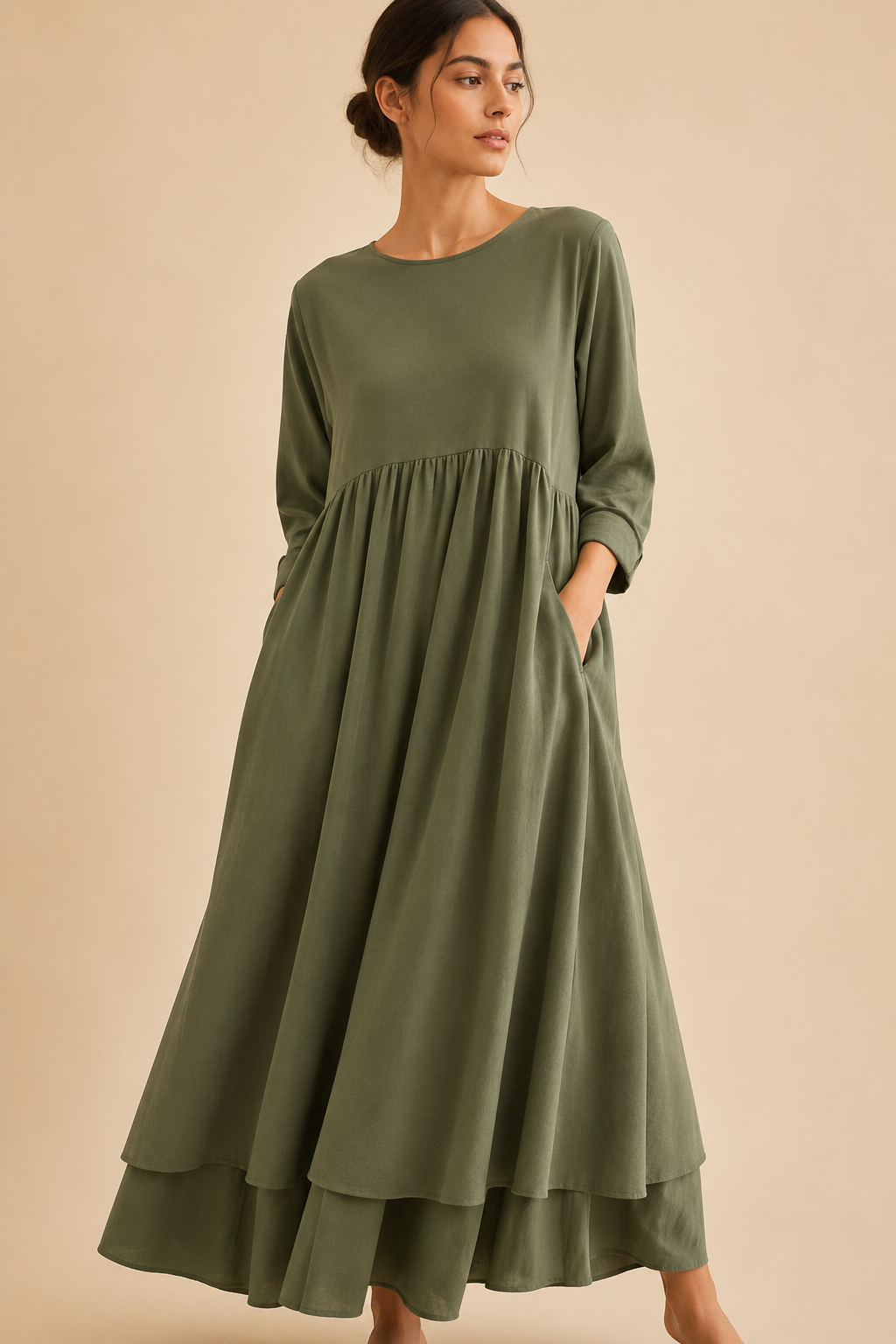 Loralya | Afslappet og elegant maxikjole