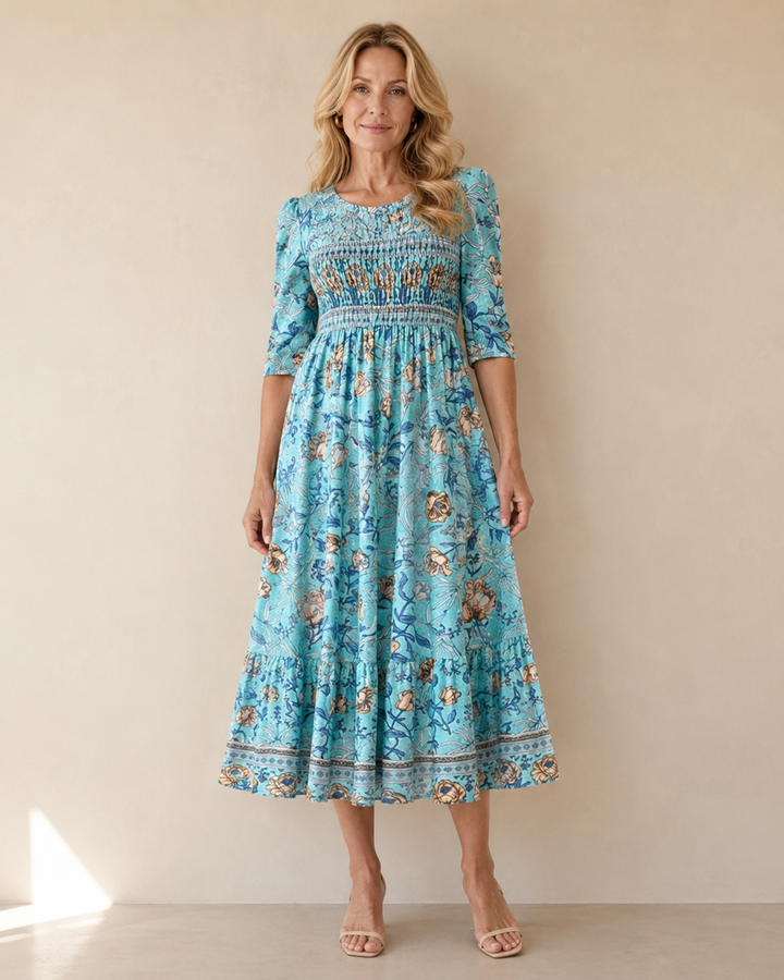 Florencia | Kukkaisaiheinen, ilmava mekko