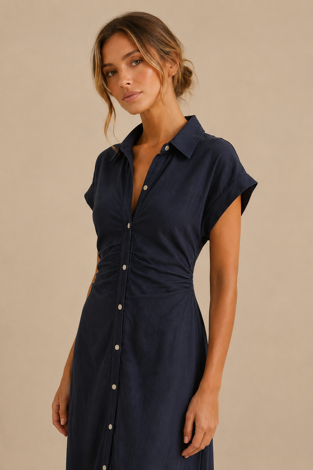 Kaisa | Vestido camiseiro midi
