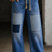 Mireille | Rentouttavat patchwork-farkut