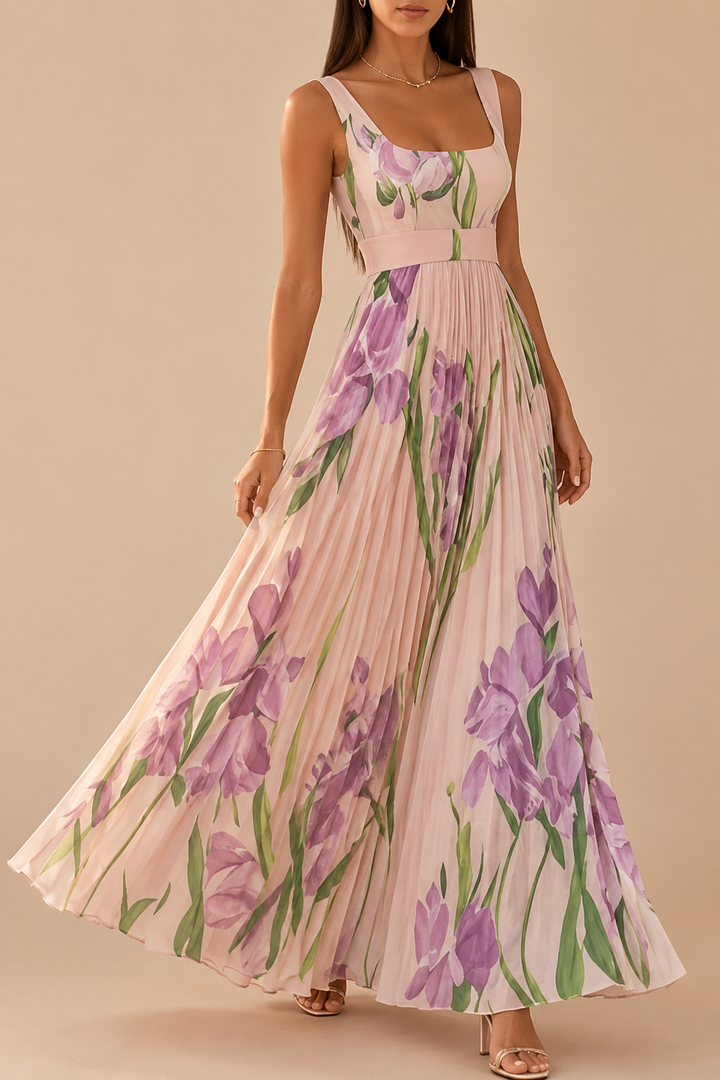 Oriah | Abito Maxi A-Line Floreale