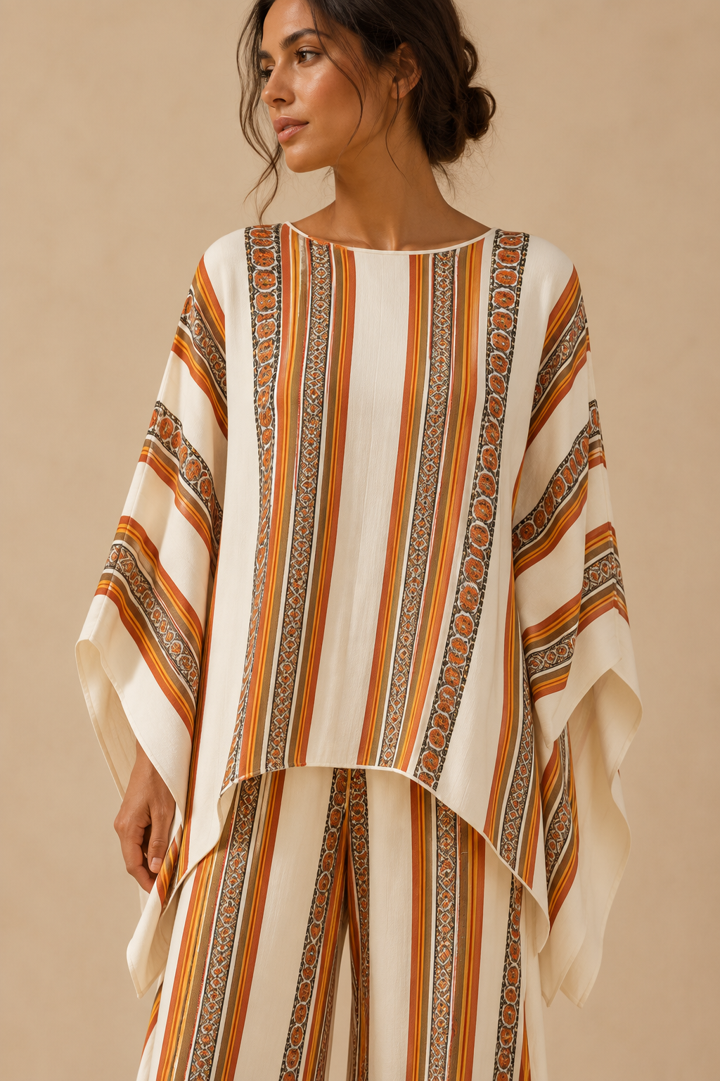 Tuire | Conjunto boho com túnica ampla
