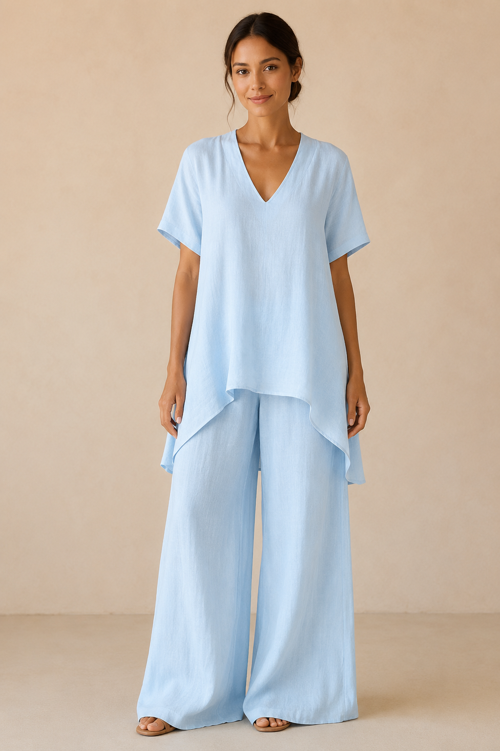 Paju | Conjunto leve estilo linho