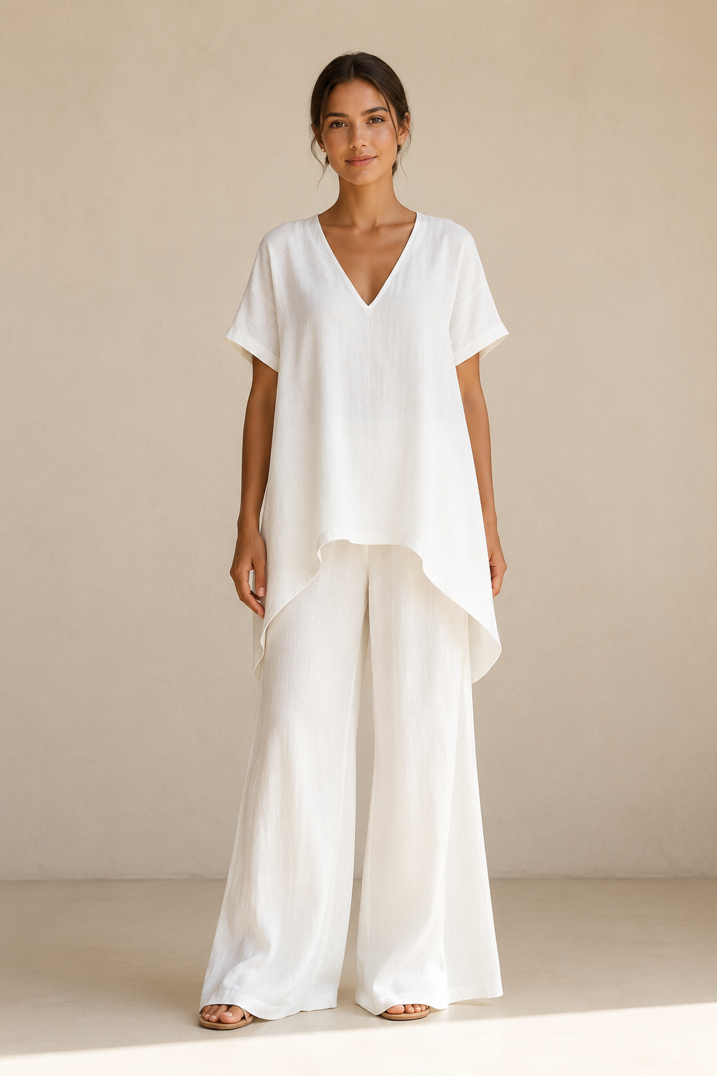 Paju | Conjunto leve estilo linho