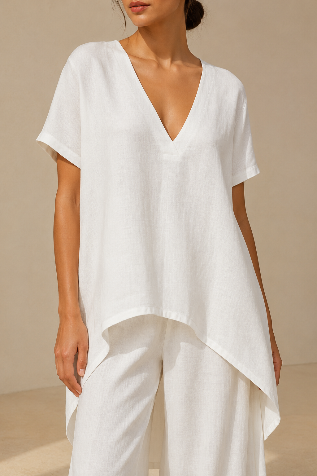 Paju | Conjunto leve estilo linho